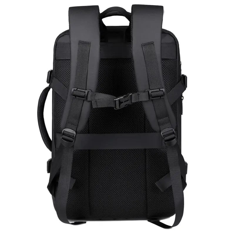 Mochila Ejecutiva para Laptop Expandible 20-39 L, USB y Antirrobo