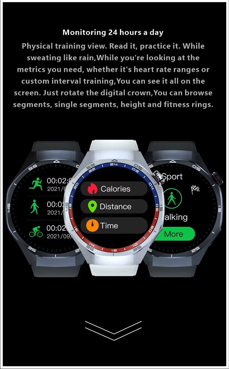 Smartwatch HT32 Deportivo OLED Multifuncional Compatible iOS Android