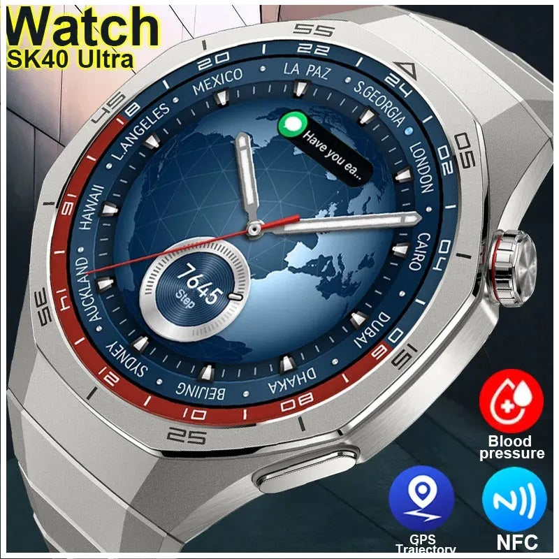 Smartwatch SK40 Deportivo Compatible 3 Correas IP67