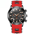 Reloj Quartz Deportivo de Lujo OLEV Cronógrafo Cuarzo Sumergible 30M