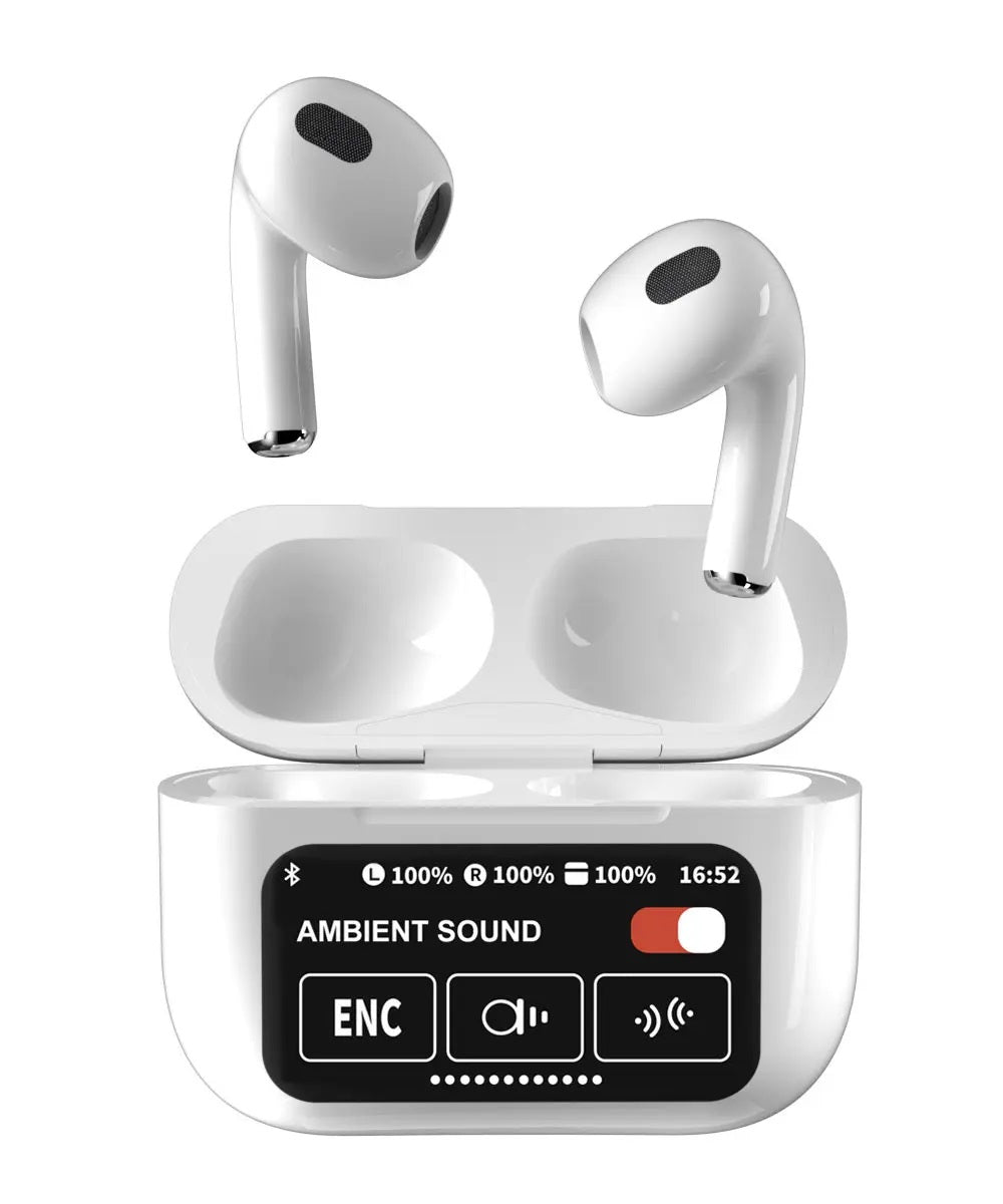 Audífonos Bluetooth con Pantalla Táctil y 30 Horas de Autonomía