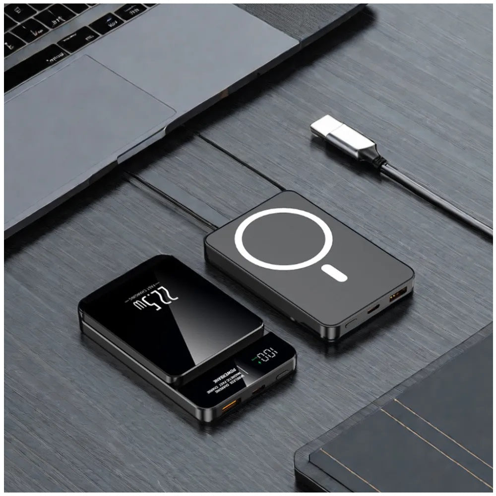 Power Bank Magnética carga Inalámbrica 30000mAh 22W