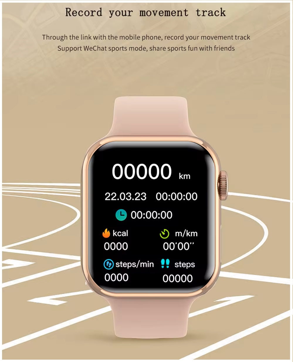 Smartwatch IW9 MINI Bluetooth 5.0 Monitoreo Integral de Bienestar