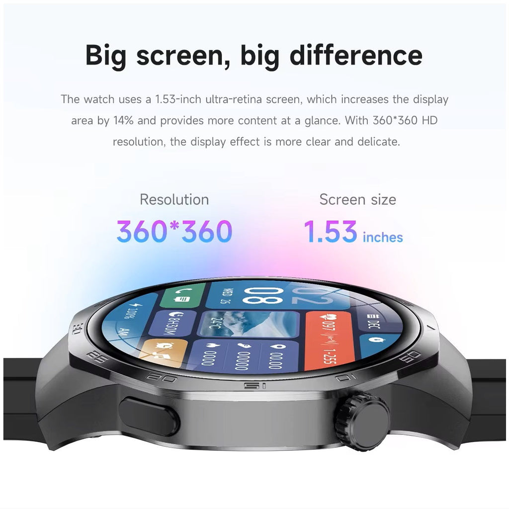 Smartwatch GT5 Deportivo Multifuncional Compatible iOS Android