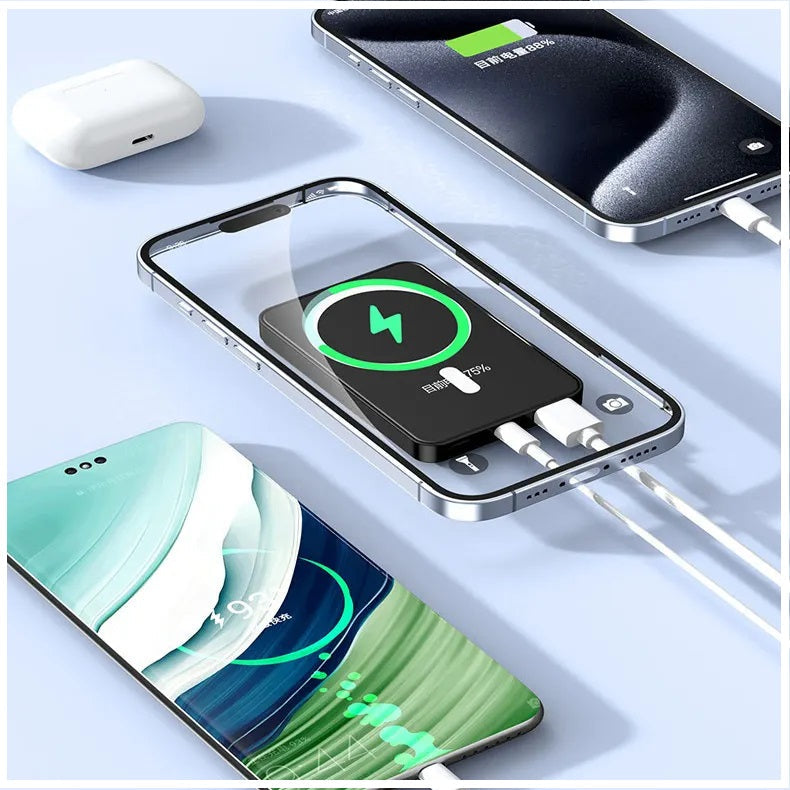 Power Bank Magnética carga Inalámbrica 30000mAh 22W
