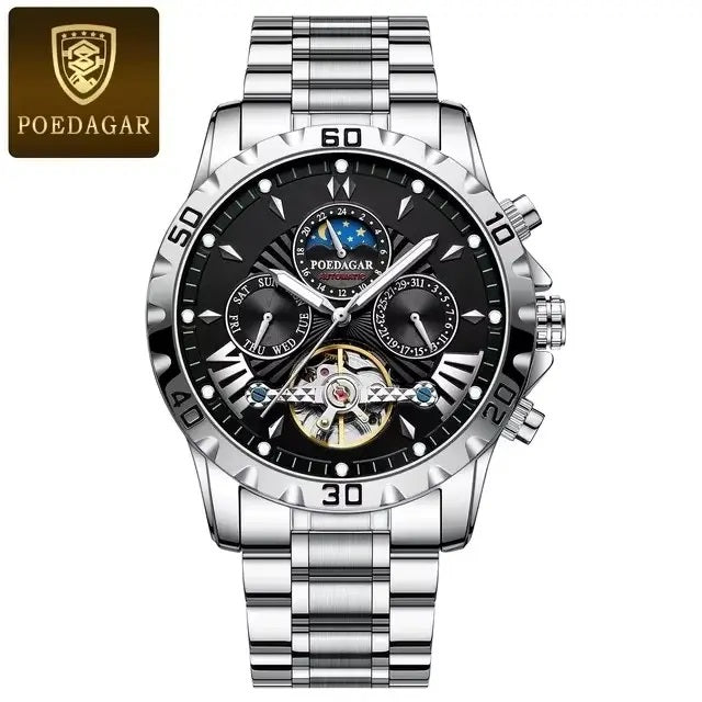 Reloj Automático para Hombre De Lujo Resistente al Agua 3ATM