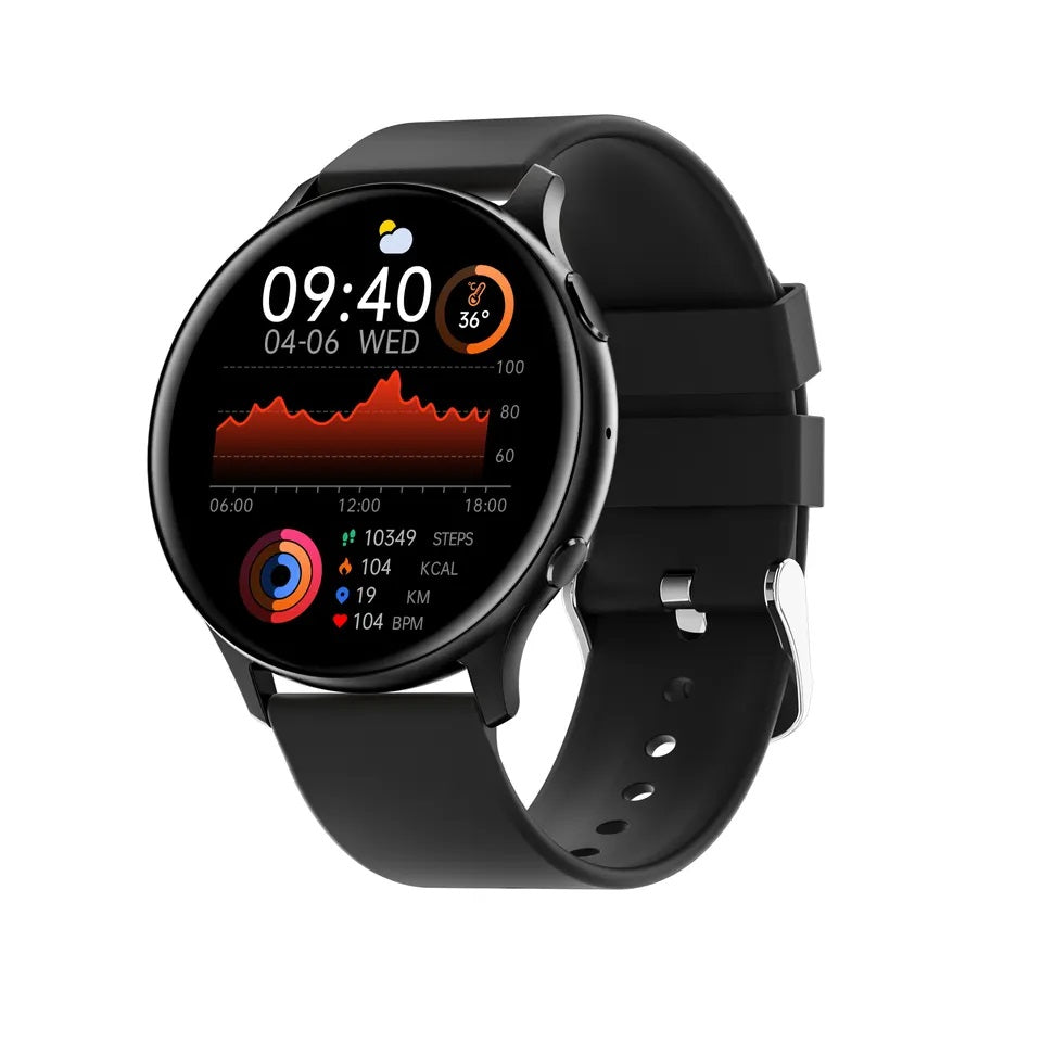 Smartwatch Bluetooth MX15 Sports Fitness Negro