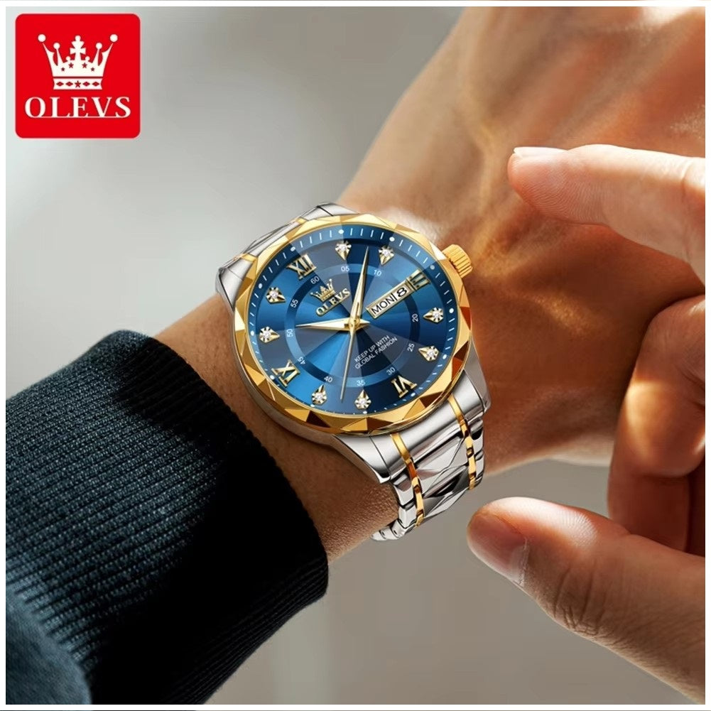 Reloj Cuarzo para Hombre con Diseño Elegante