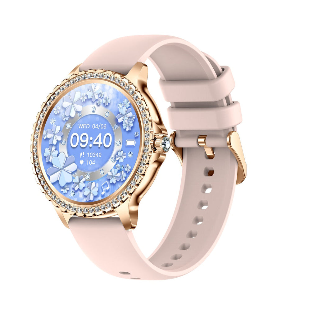 Smartwatch I58 para Mujer, Llamadas Bluetooth y Correa Metálica