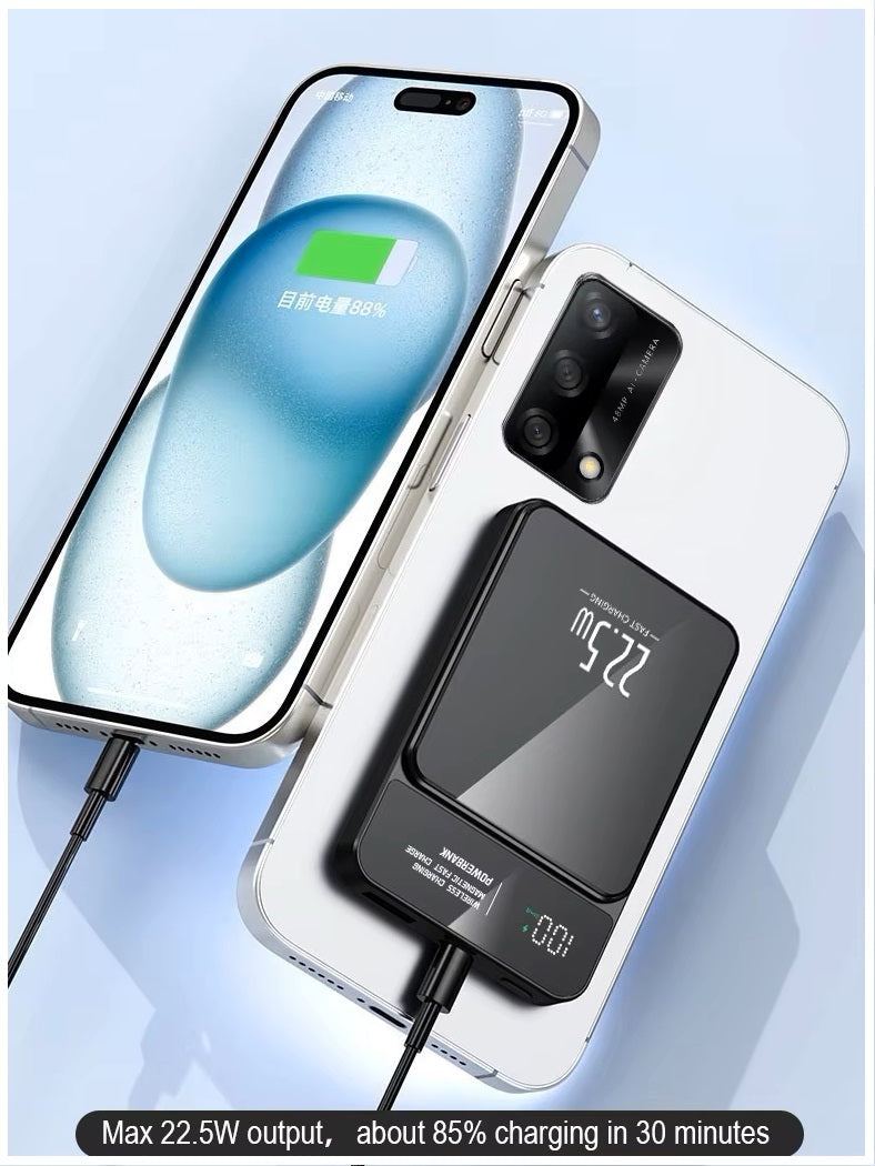 Power Bank Magnética carga Inalámbrica 30000mAh 22W