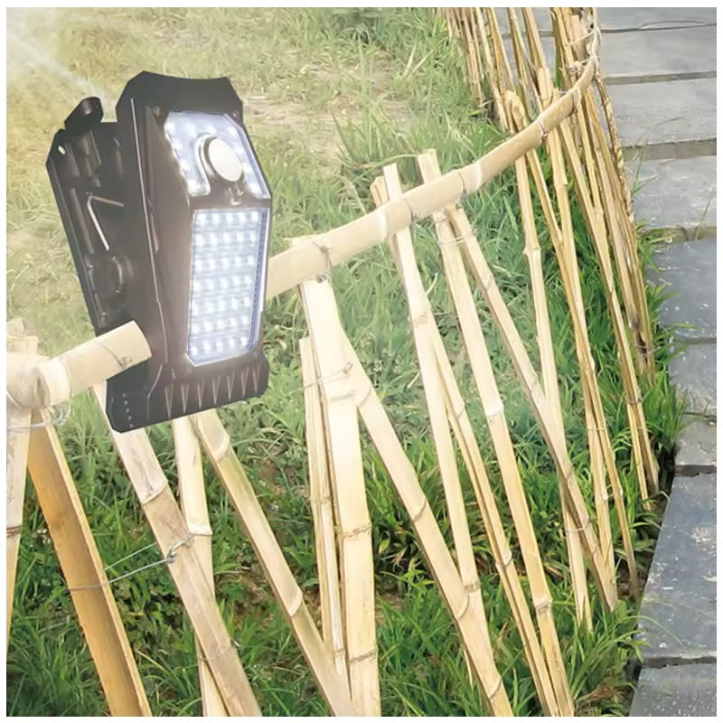 Luz Solar LED Clip 75 lm/w Temperatura 6000K 2000mAh IP55 Luz Fría