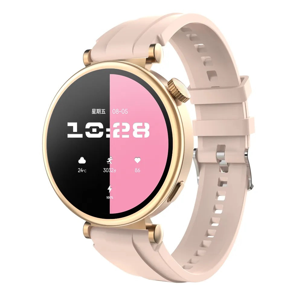 Smartwatch DS5 Mini Mujer con Correas de Silicona y Metálica