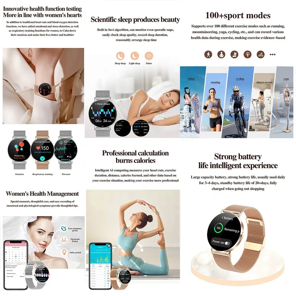 Smartwatch Bluetooth KM88 AMOLED 466x466 200mAh IP67