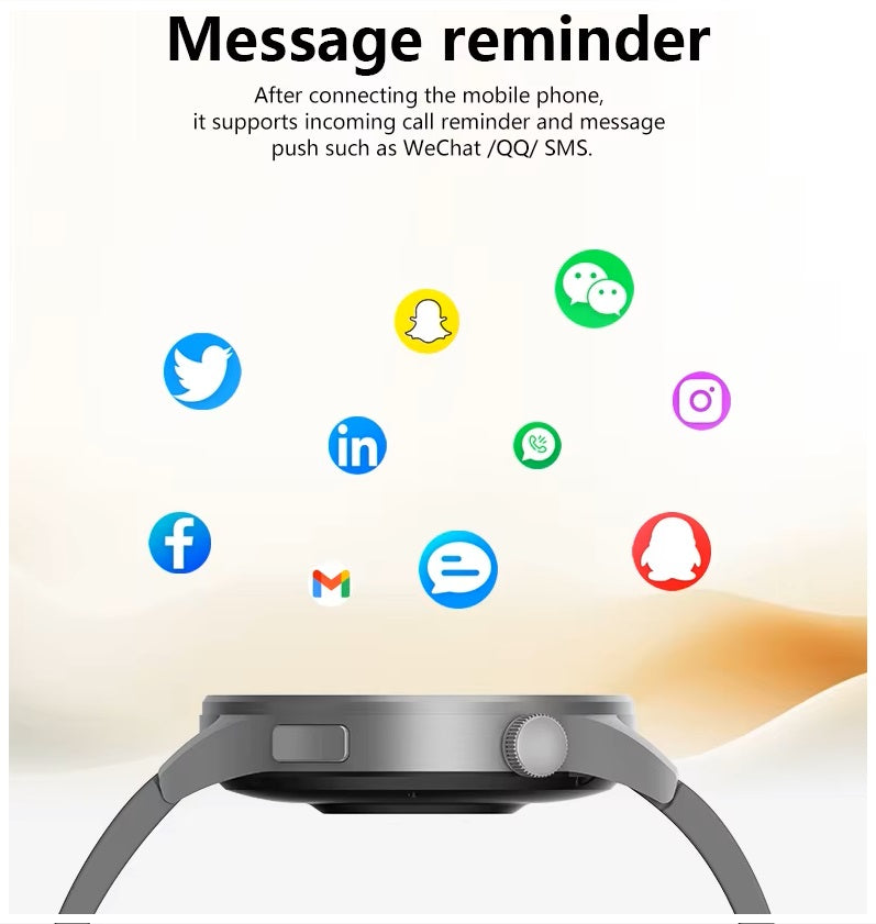 Smartwatch C13 2025 con Llamadas Bluetooth, Ritmo Cardíaco y Sueño