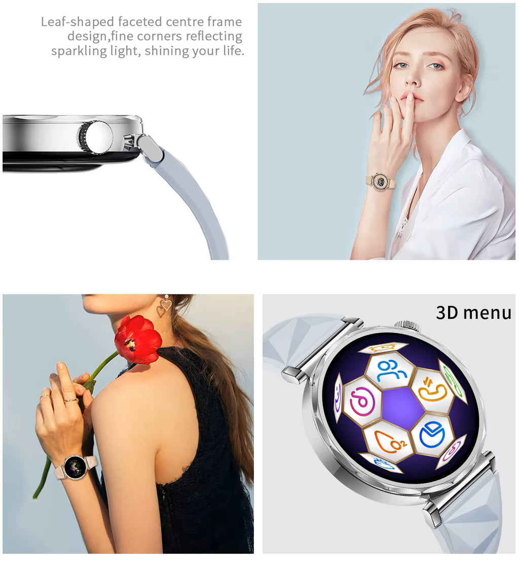 Smartwatch CT5 AMOLED 2 Correas Bienestar IP68