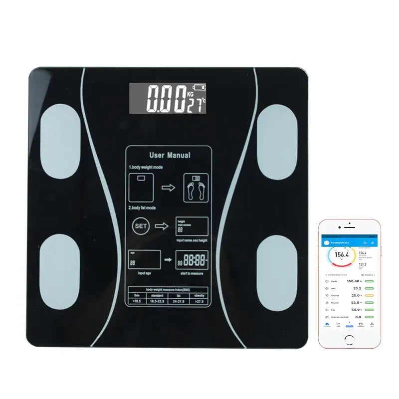 Pesa Balanza Digital Avanzada 180Kg 79 Análisis Composición Corporal