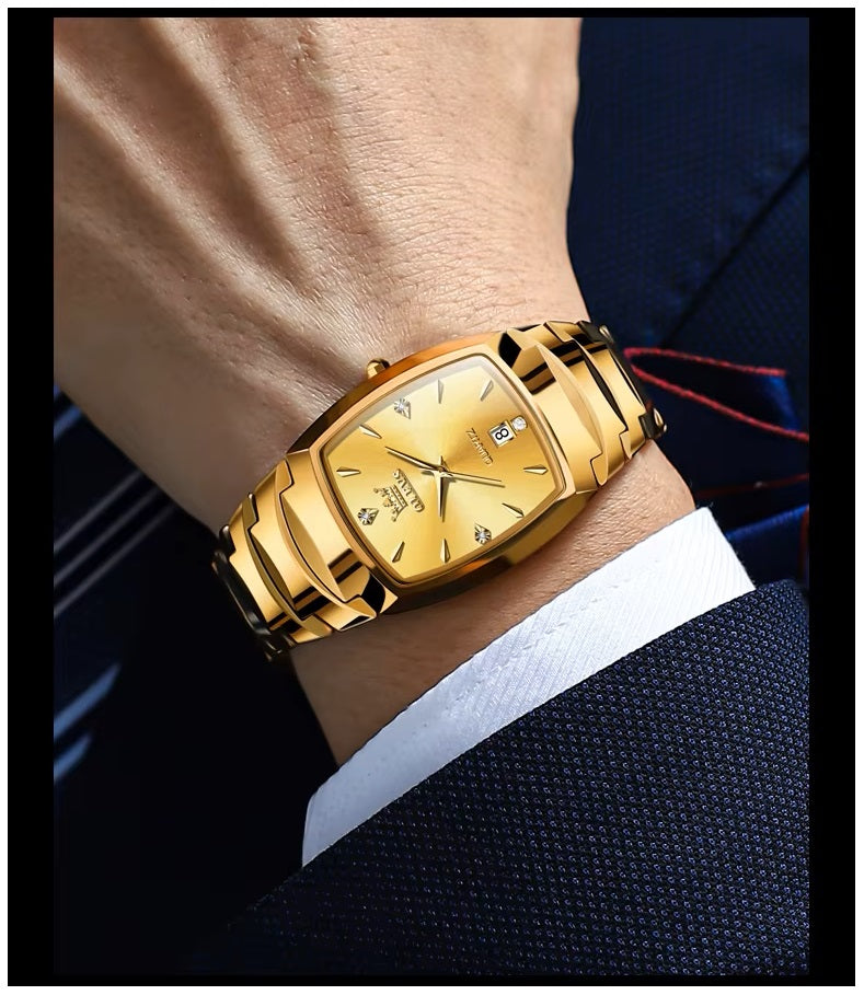 Reloj para Hombre Cuarzo Japonés, Resistente al Agua 30M