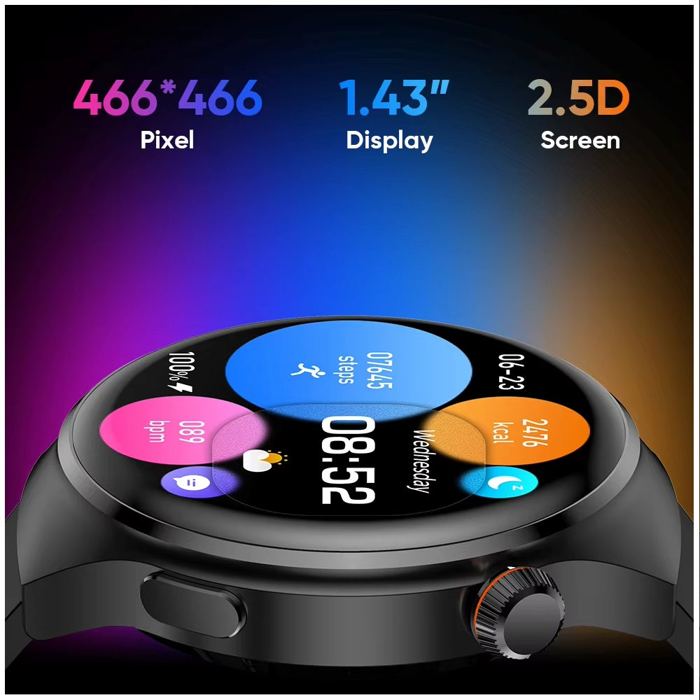 Smartwatch C13 2025 con Llamadas Bluetooth, Ritmo Cardíaco y Sueño