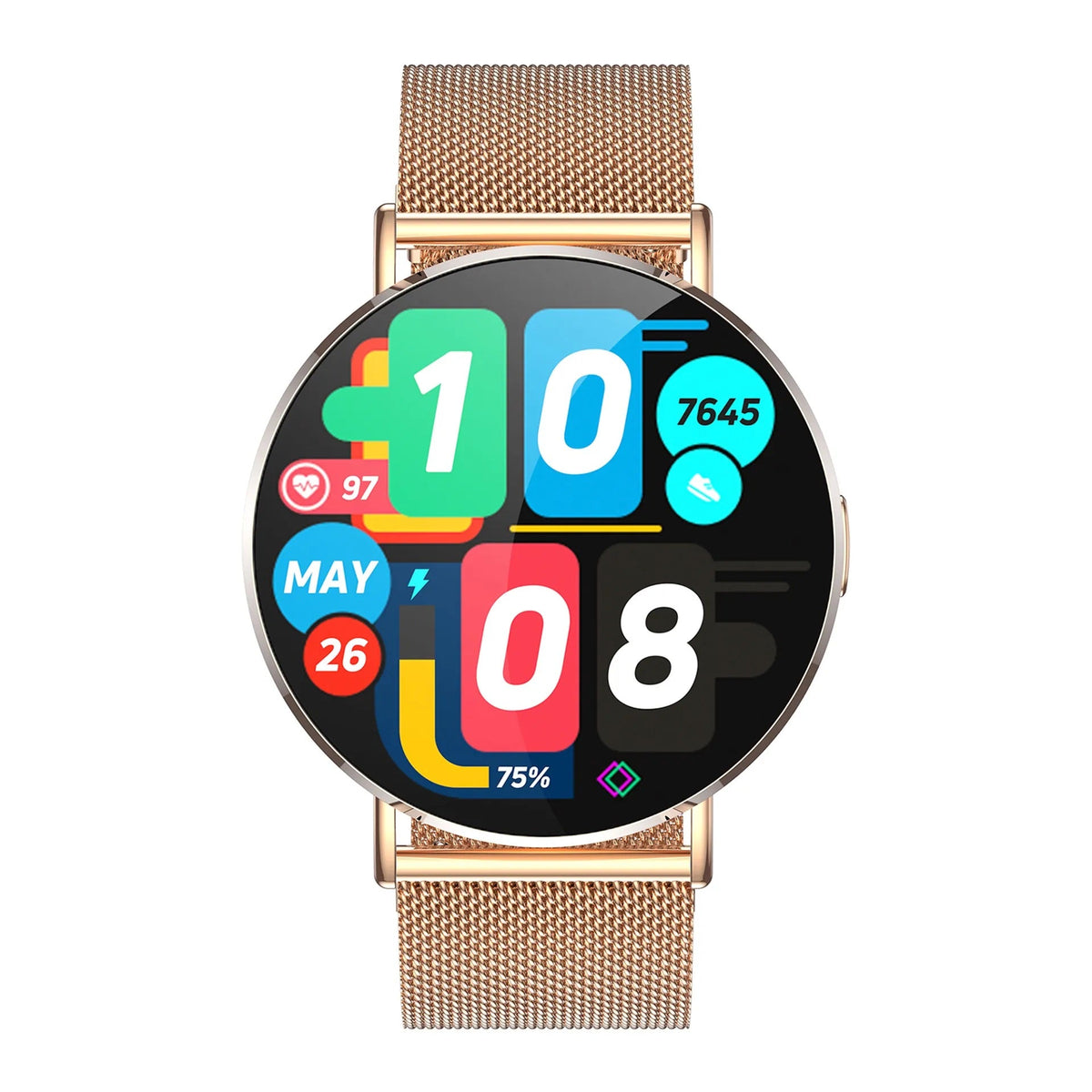 Smartwatch Bluetooth KM88 AMOLED 466x466 200mAh IP67