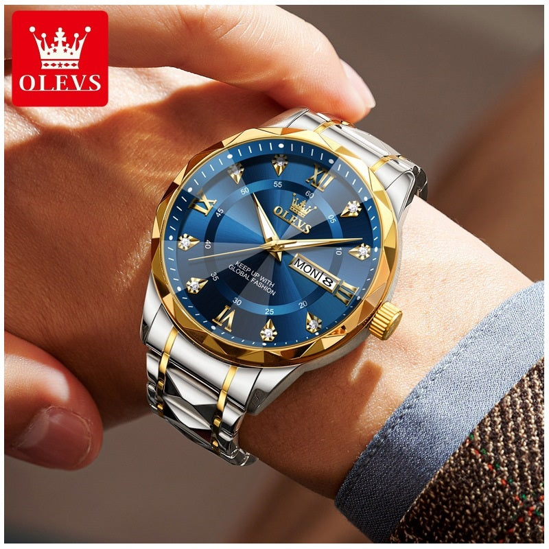 Reloj Cuarzo para Hombre con Diseño Elegante