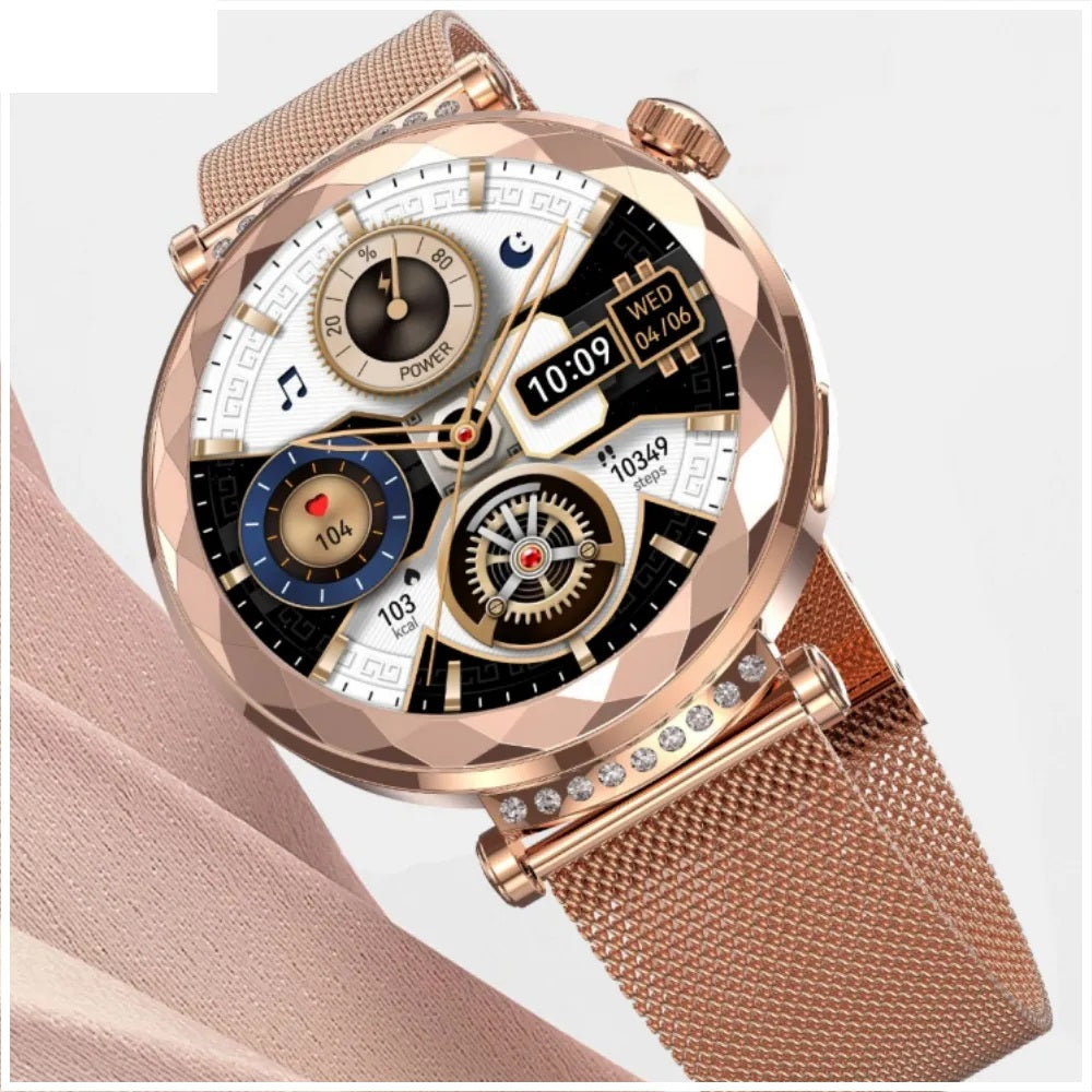Smartwatch HK88 AMOLED IP68 NFC Notificaciones Bienestar – Diseño A