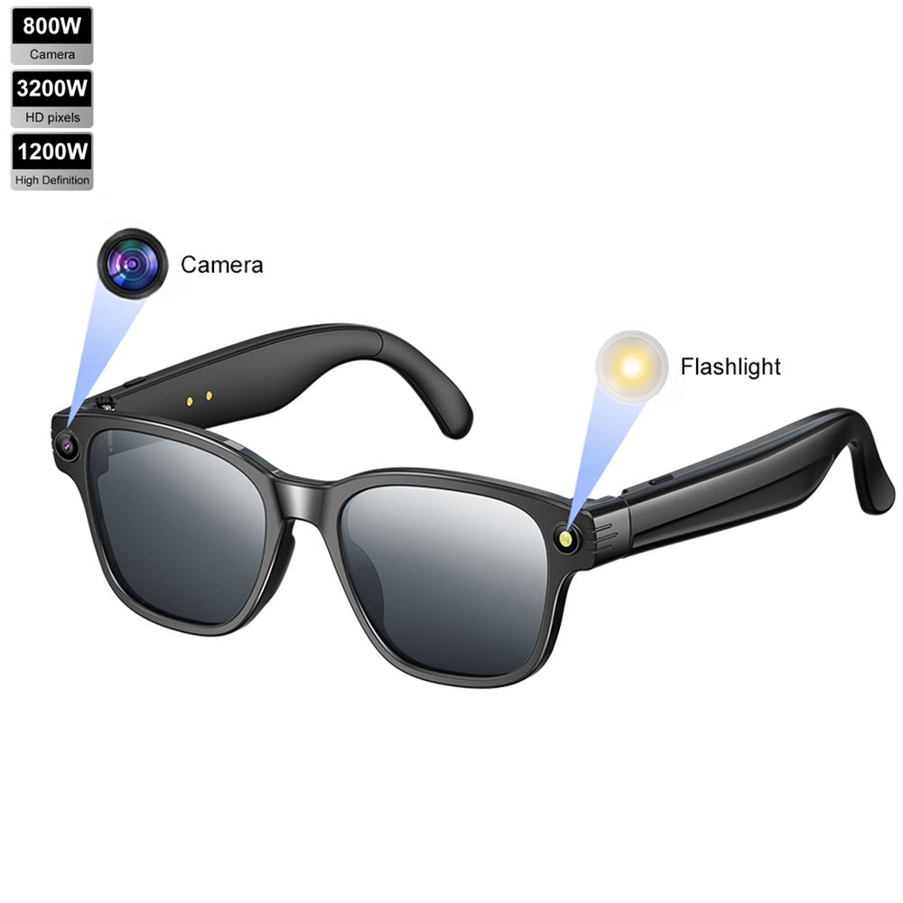 Gafas Inteligentes L801 Cámara 8MP 1200P, Traducción IA y WiFi