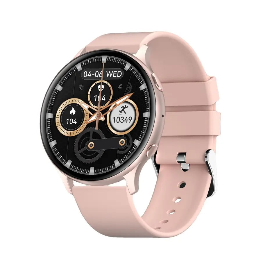 Smartwatch Bluetooth MX15 Sports Fitness Rosado