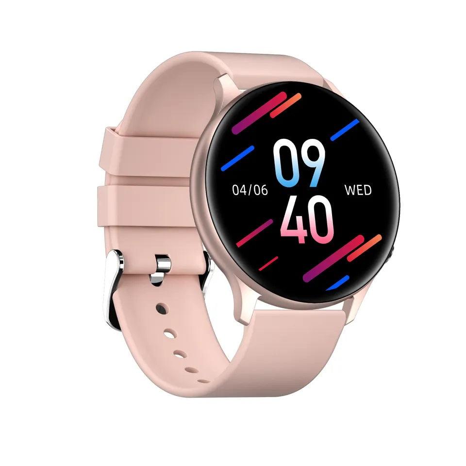 Smartwatch Bluetooth MX15 Sports Fitness Rosado