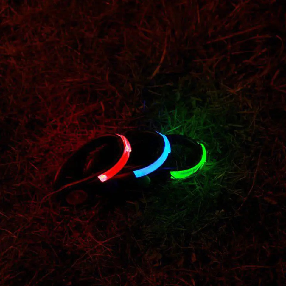 Luces Led Deportivas para Zapatillas Bicicleta Pulsera 2 Unidades