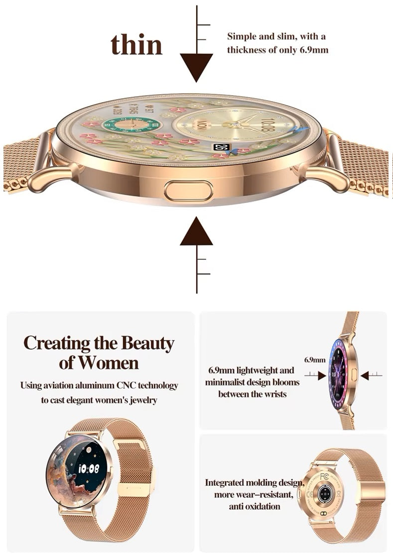 Smartwatch Bluetooth KM88 AMOLED 466x466 200mAh IP67