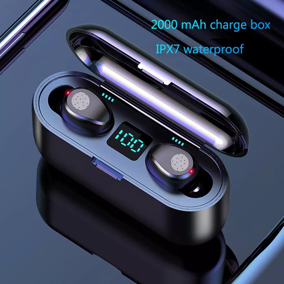 Audífonos Bluetooth In-Ear F9 V 5.0