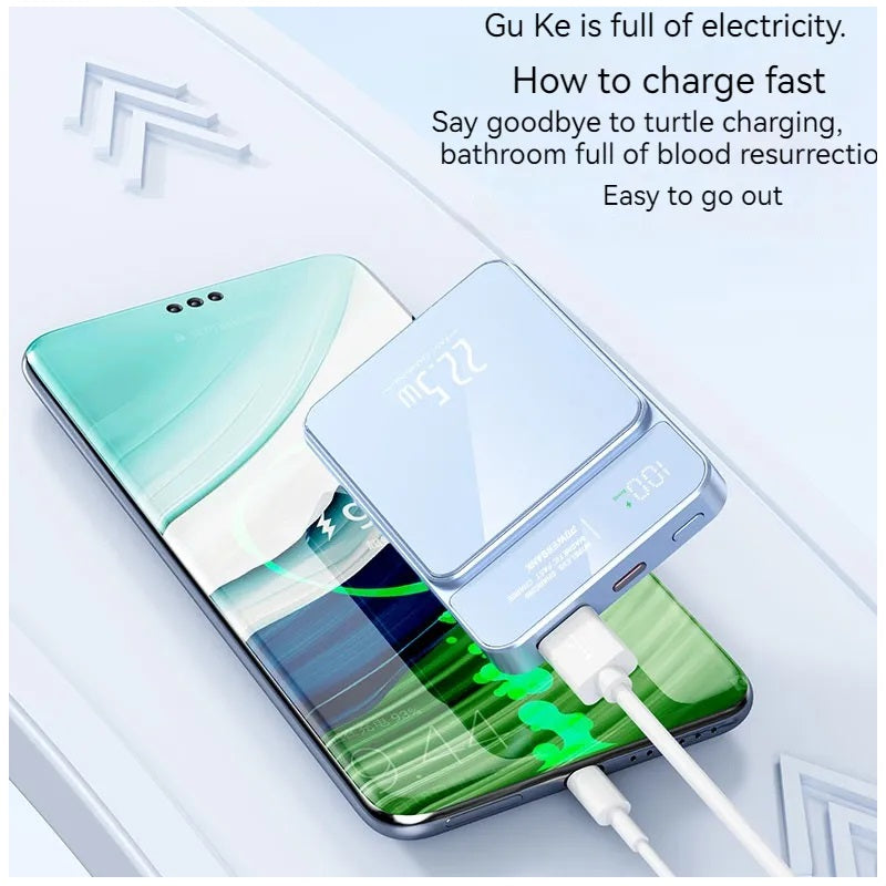 Power Bank Magnética carga Inalámbrica 30000mAh 22W