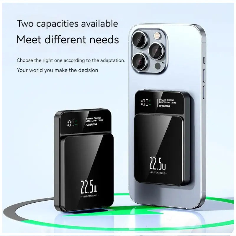 Power Bank Magnética carga Inalámbrica 30000mAh 22W
