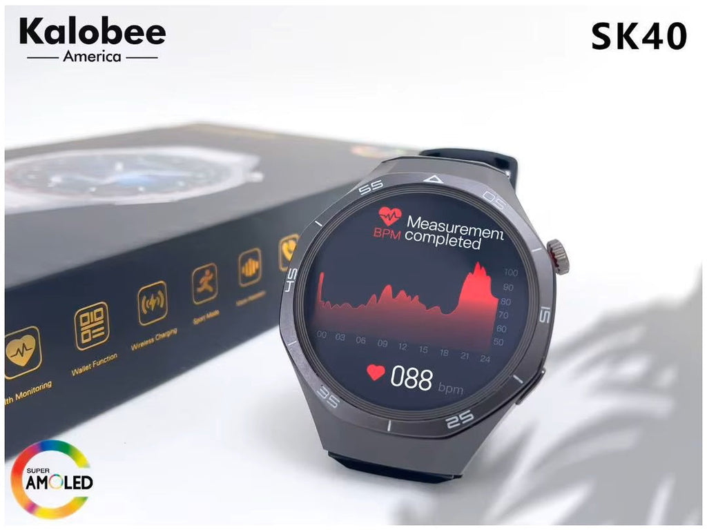 Smartwatch SK40 Deportivo Compatible 3 Correas IP67 Full HD GPS 315mAh