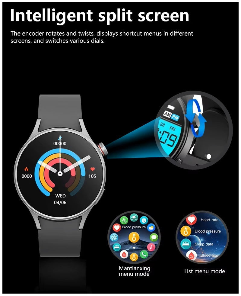 Smartwatch C13 2025 con Llamadas Bluetooth, Ritmo Cardíaco y Sueño