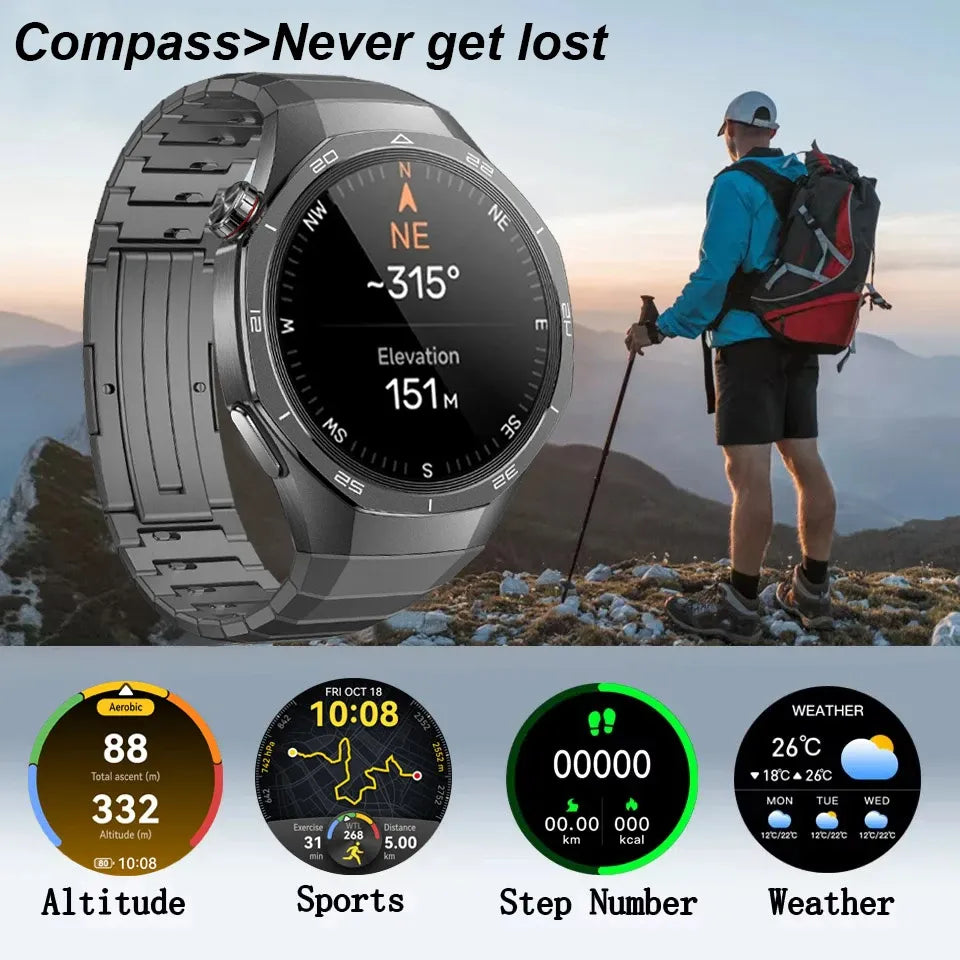 Smartwatch SK40 Deportivo Compatible 3 Correas IP67