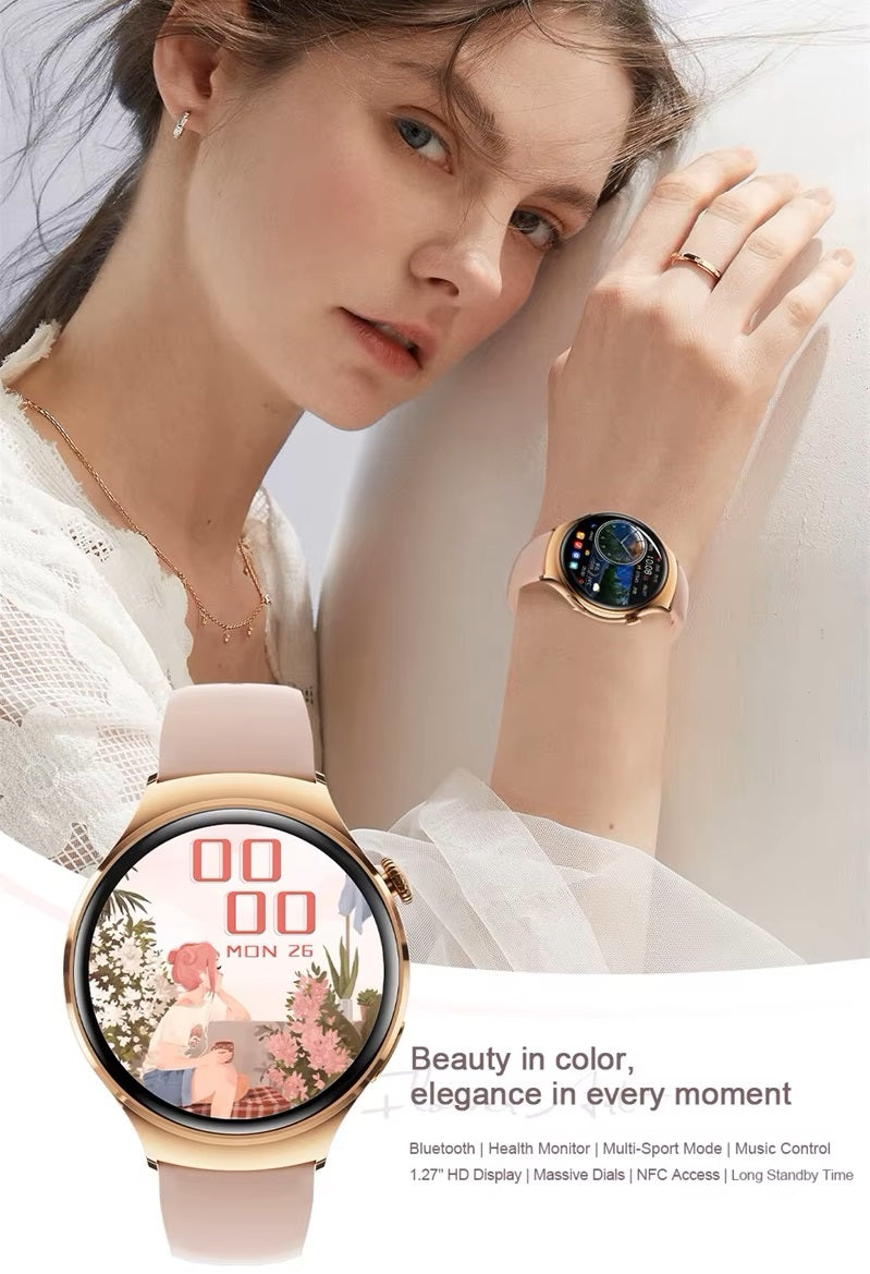 Smartwatch M11 Asistente de voz IA Resistente al agua Doble correa HD
