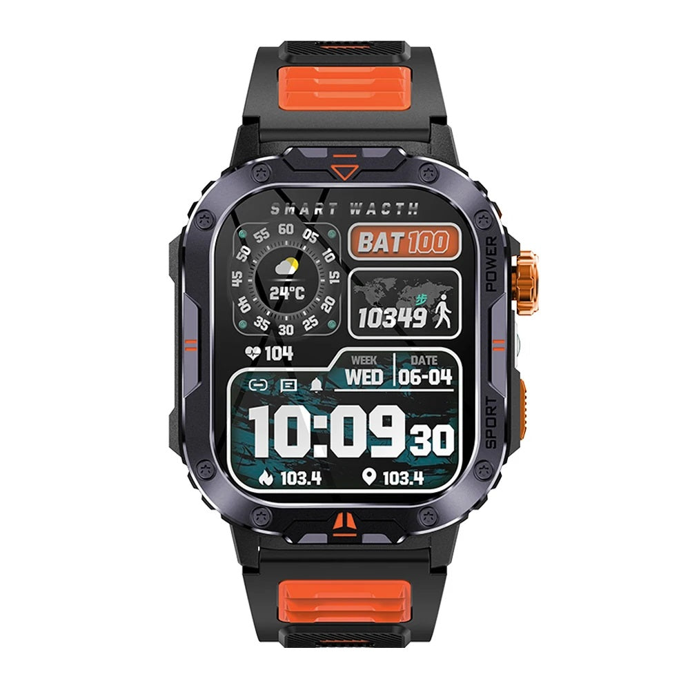 Smartwatch Deportivo NX20 Llamadas Bluetooth Música Linterna IP68
