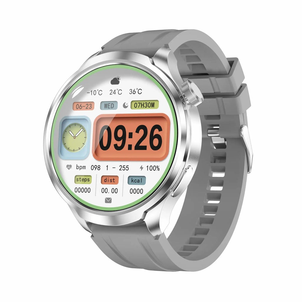 Smartwatch GT5 Pro NFC, Bluetooth, Deporte y Asistente de Voz
