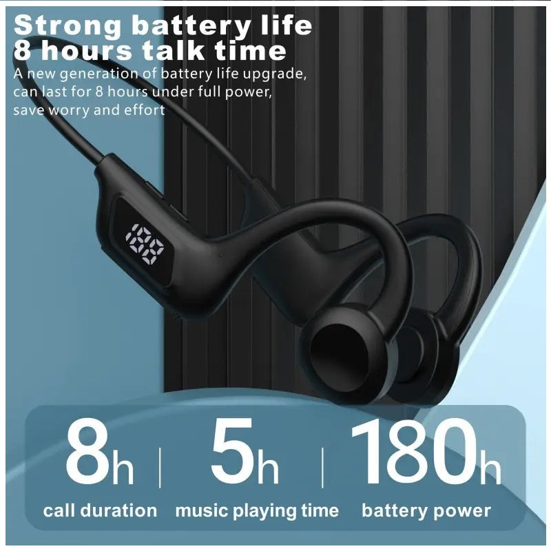 Audífonos Bluetooth Open-Ear Bone Conduction IPX5