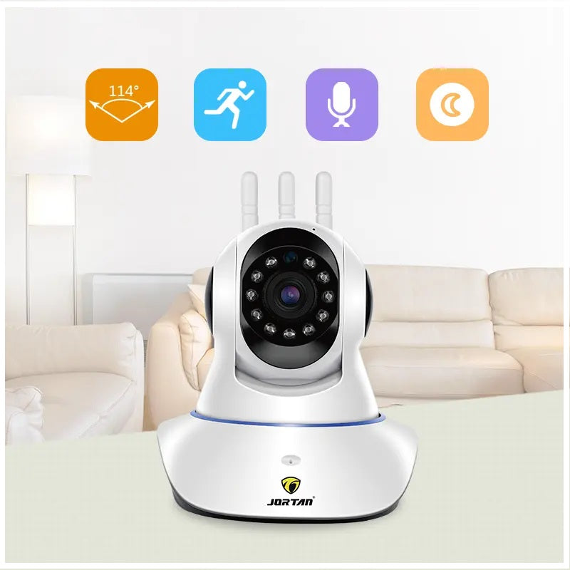 Cámara Inteligente Rotación 360° Detección Movimiento – Diseño A