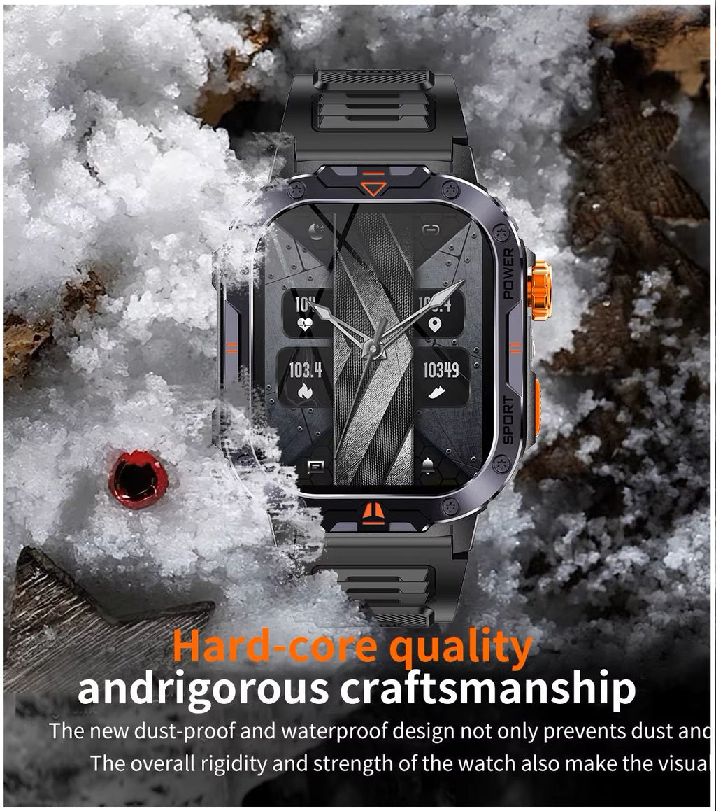 Smartwatch Deportivo NX20 Llamadas Bluetooth Música Linterna IP68