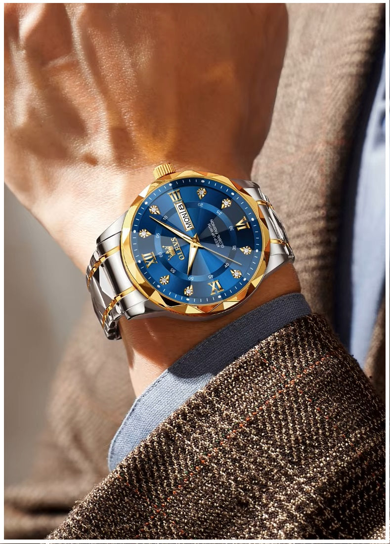 Reloj Cuarzo para Hombre con Diseño Elegante