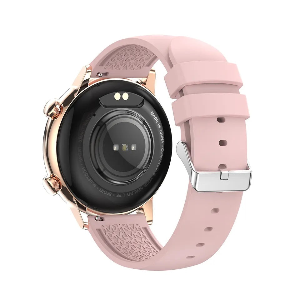 Smartwatch Bluetooth Mujer Pantalla AMOLED Correa Silicona
