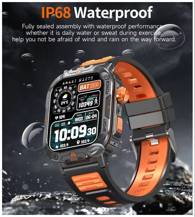 Smartwatch Deportivo NX20 Llamadas Bluetooth Música Linterna IP68