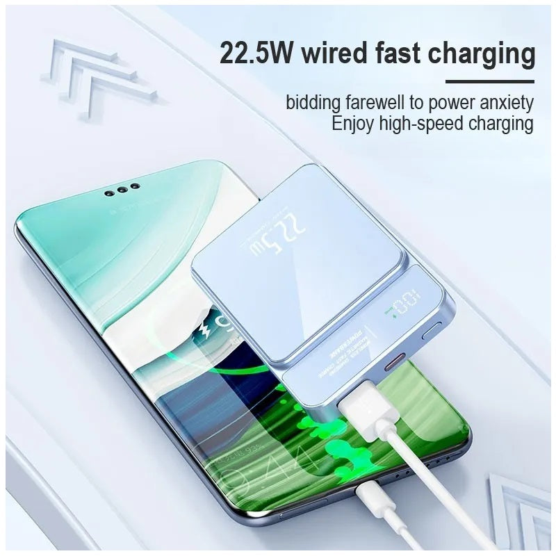 Power Bank Magnética carga Inalámbrica 30000mAh 22W