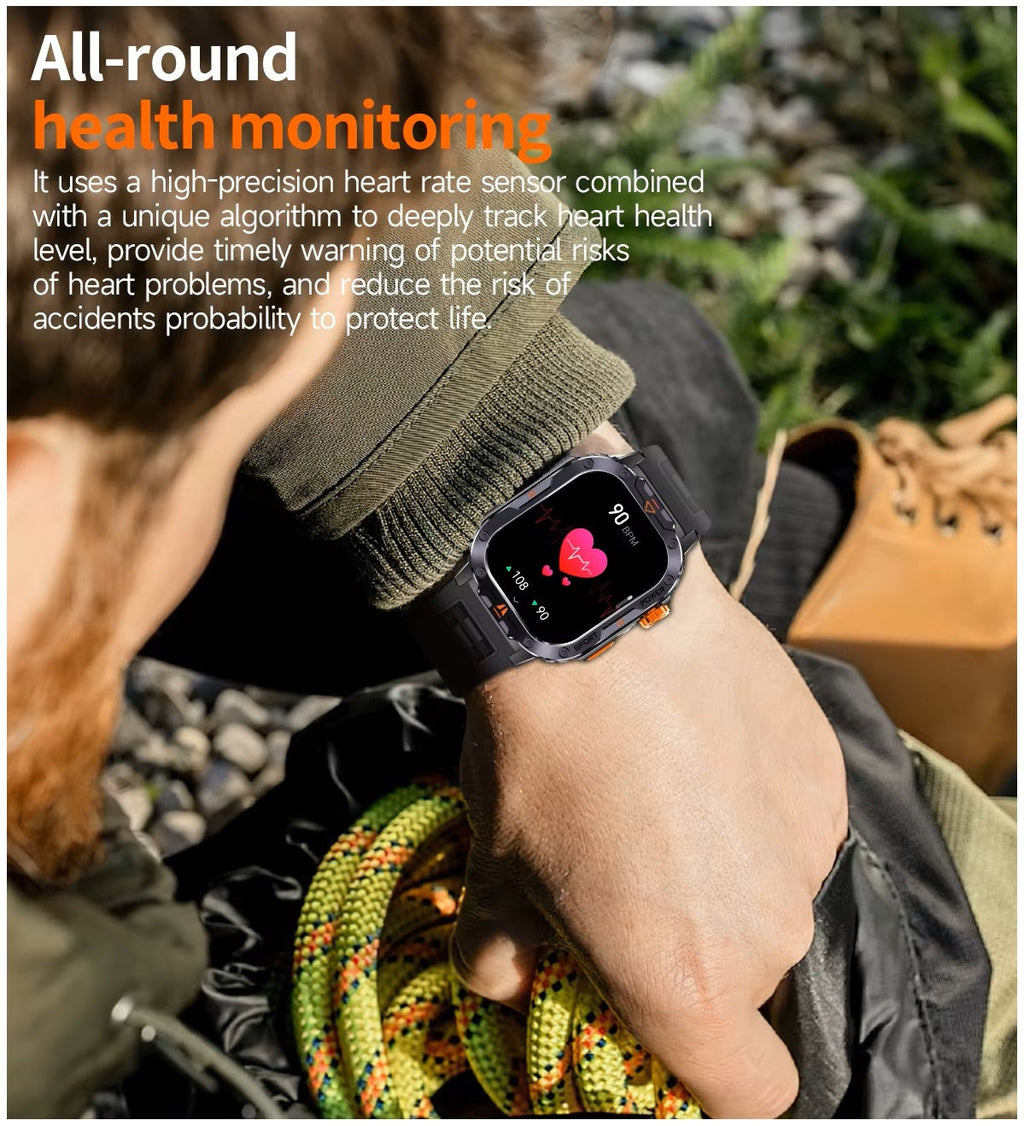 Smartwatch Deportivo NX20 Llamadas Bluetooth Música Linterna IP68