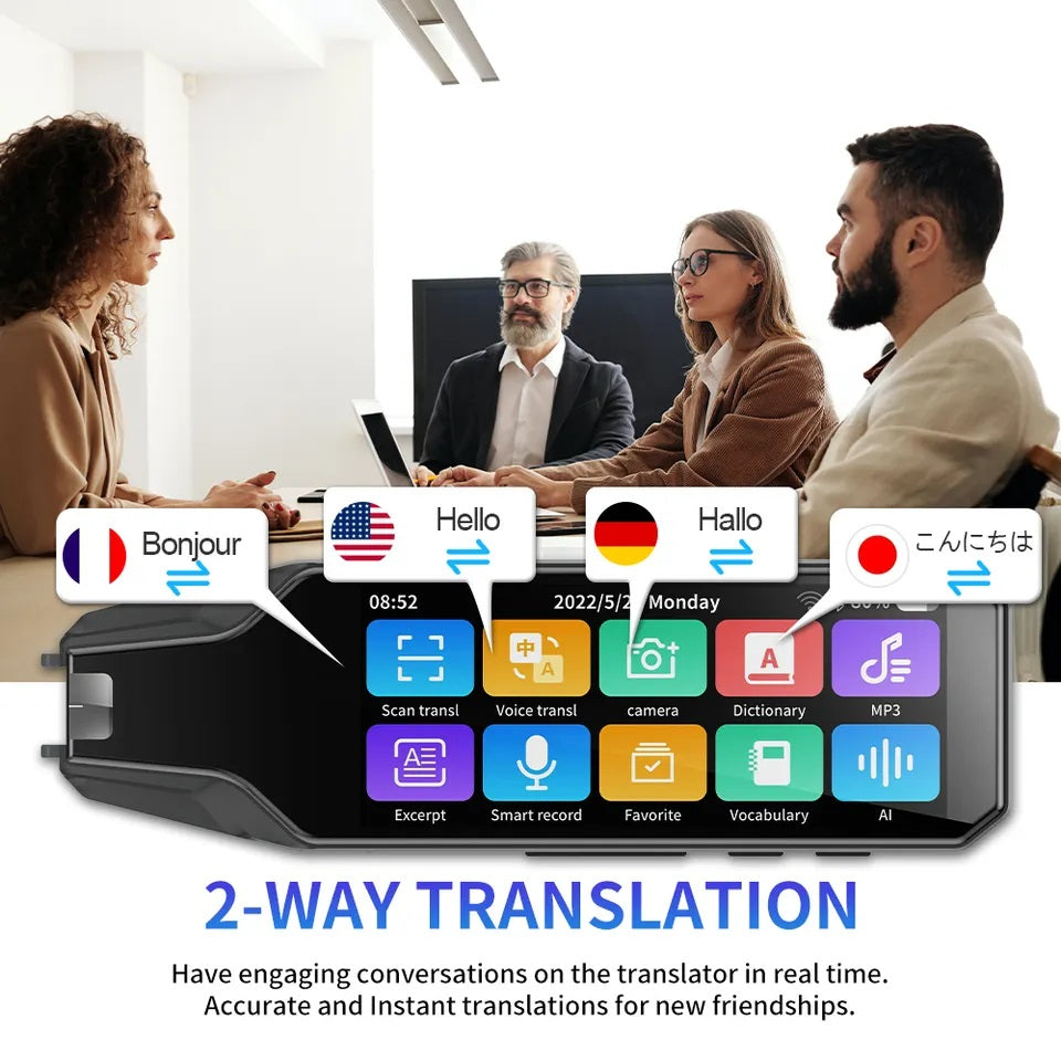 Lápiz Traductor Inteligente 134 Idiomas, Escáner Online y Offline