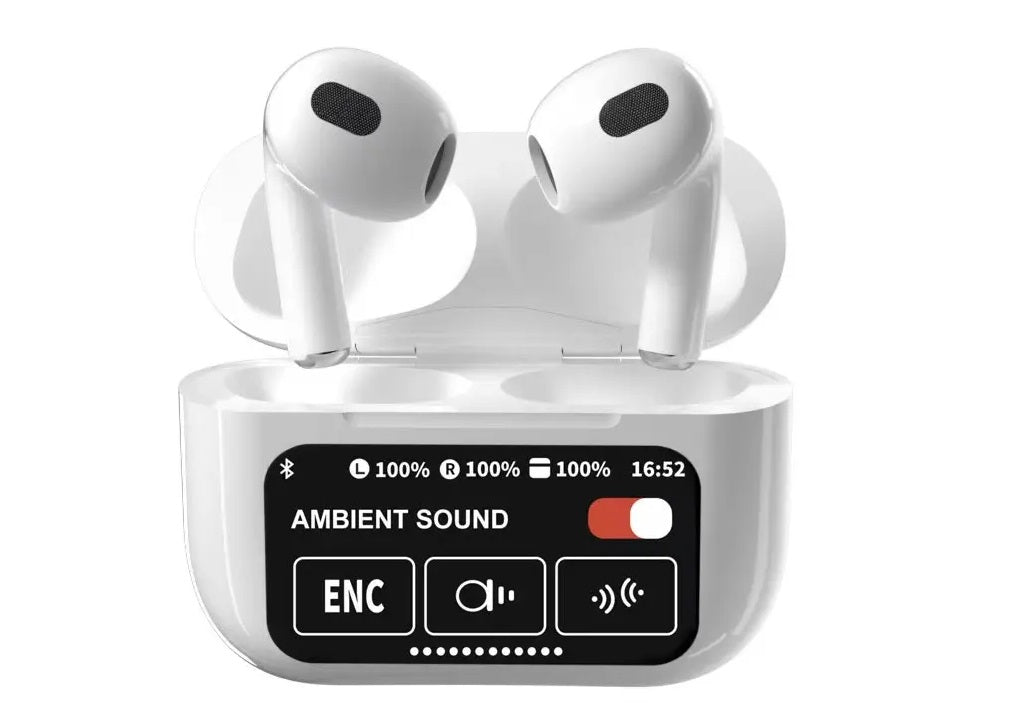 Audífonos Bluetooth con Pantalla Táctil y 30 Horas de Autonomía