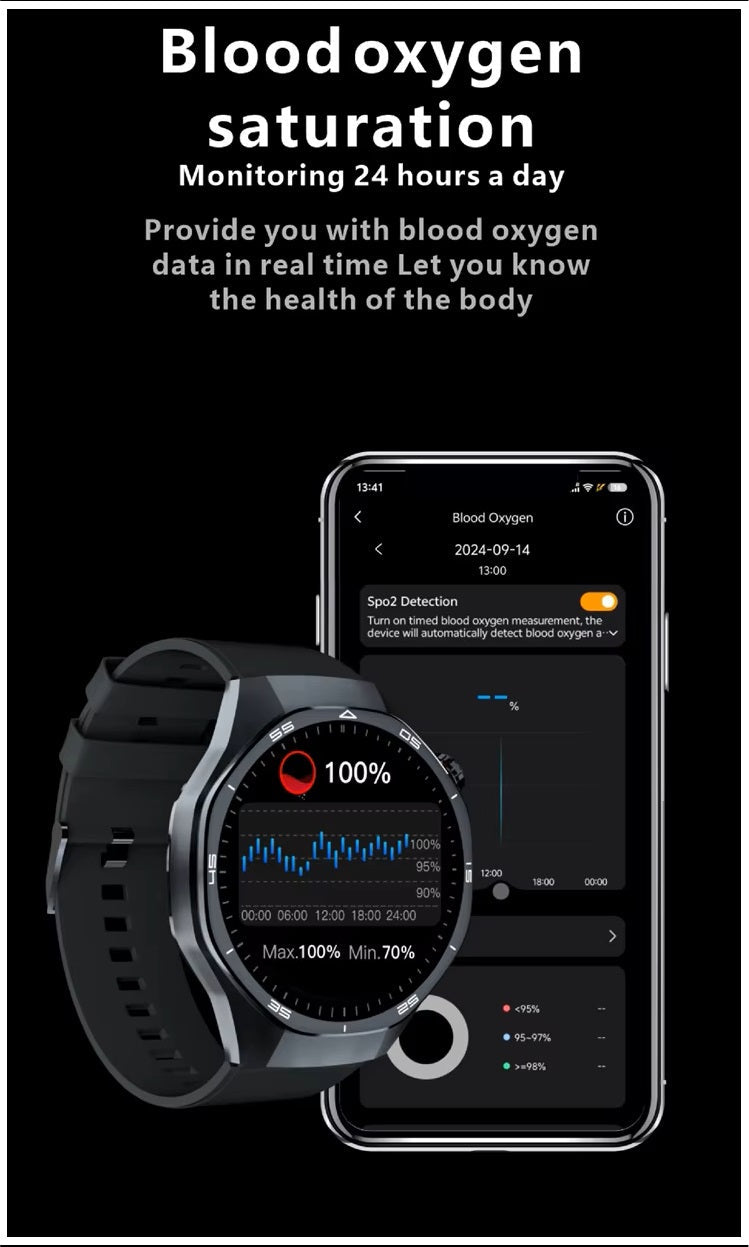 Smartwatch HT32 Deportivo OLED Multifuncional Compatible iOS Android
